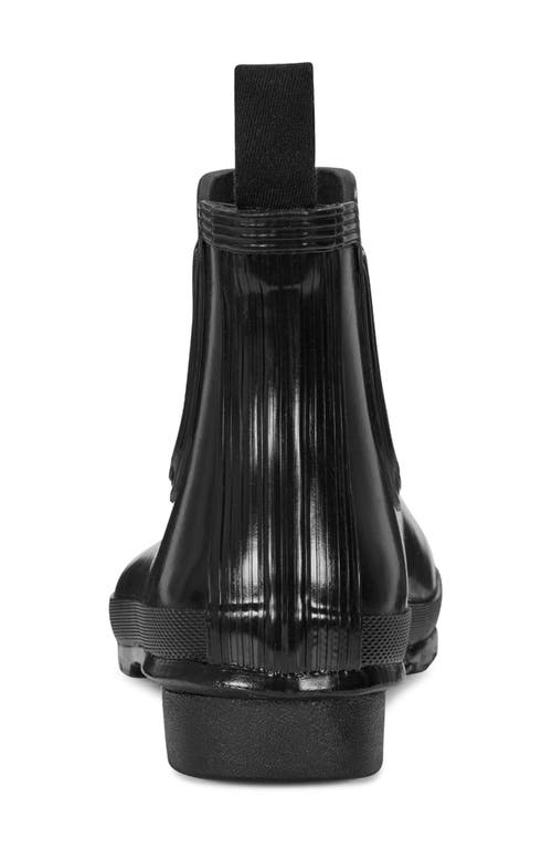 Shop Hunter Original Gloss Waterproof Chelsea Boot In Black