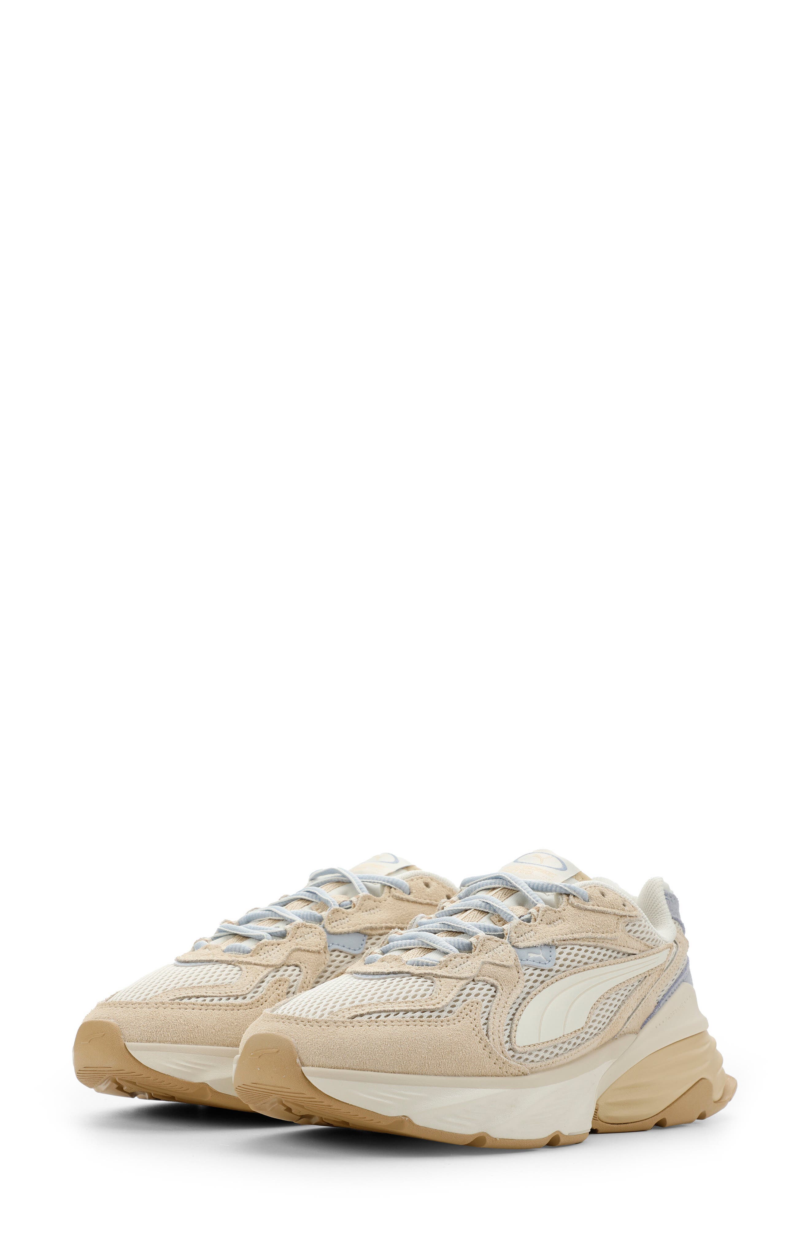 PUMA Fade NITRO Sneaker, Main, color, Canvas/ Alpine Snow/ White