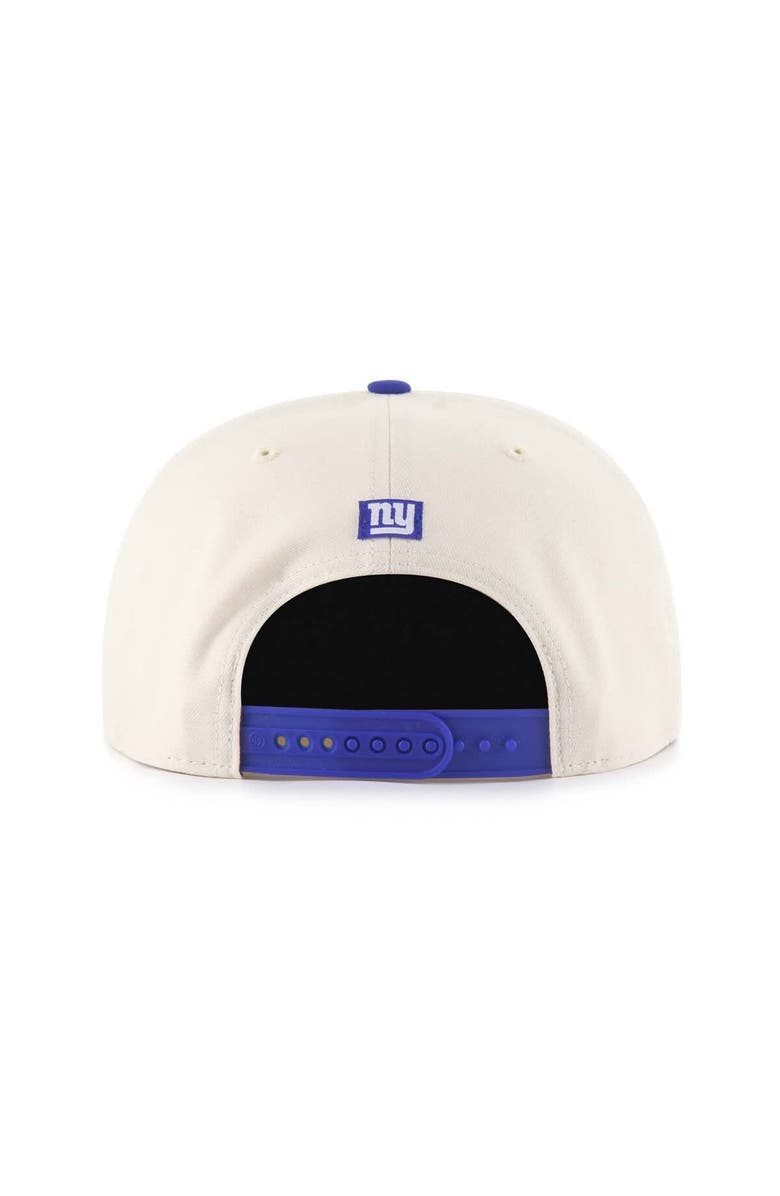 '47 Men's '47 Natural New York Giants Payson Captain Adjustable Hat, Alternate, color, Natural