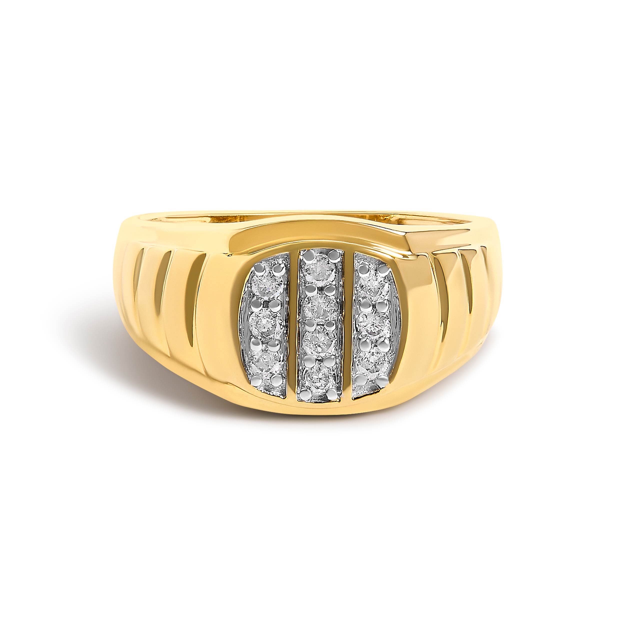 selected Yellow Gold over Silver