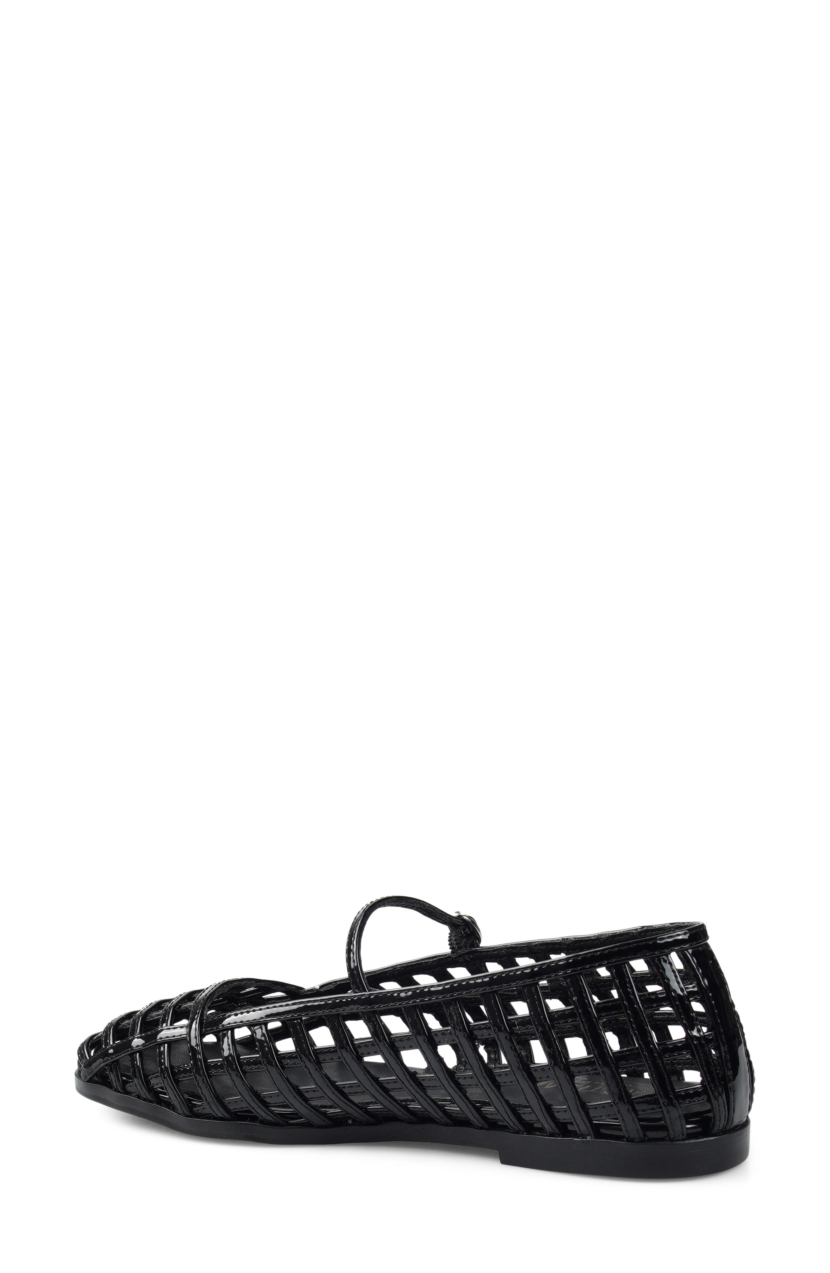 Dawsen Mary Jane Flat, Alternate, color, BLACK LEATHER