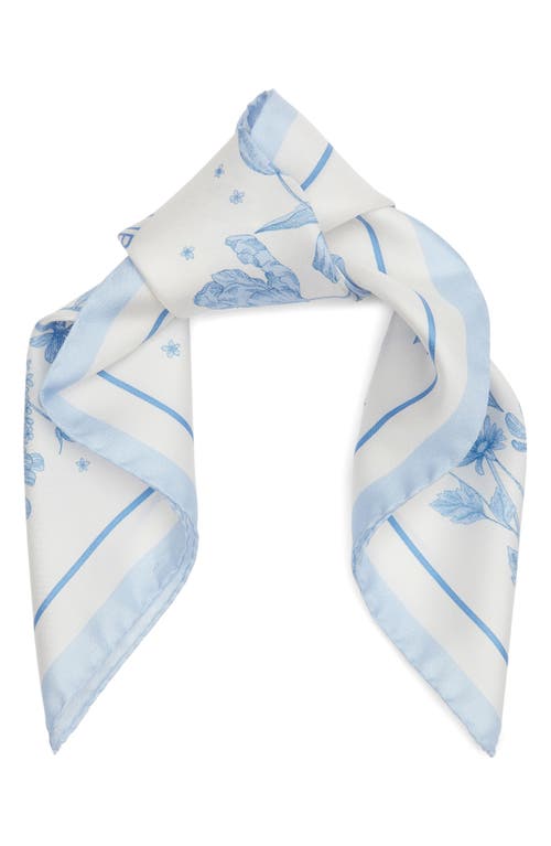 Liberty London Mono Muse Silk Square Scarf