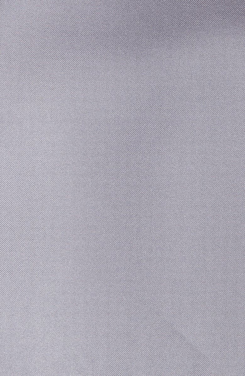 Nordstrom Panel Silk Pocket Square, Alternate, color, Grey/ Black