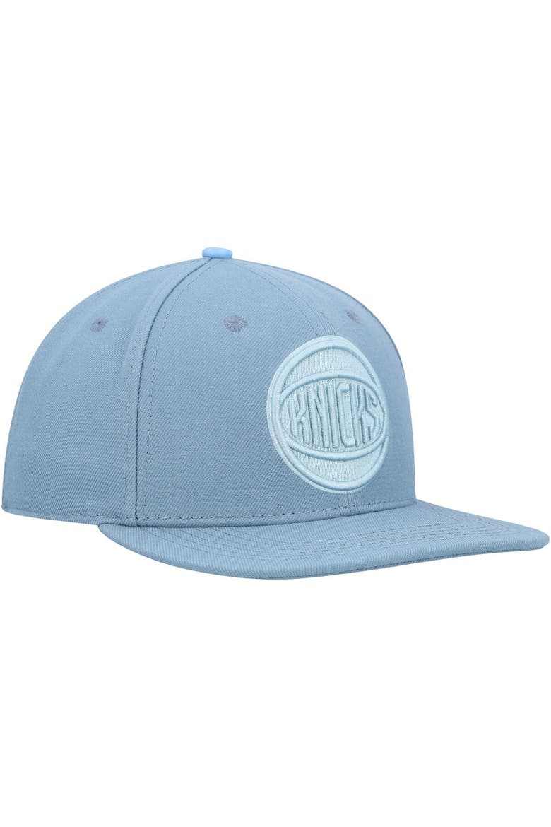 Men's Pro Standard Blue New York Knicks Tonal Snapback Hat, Alternate, color, Blue