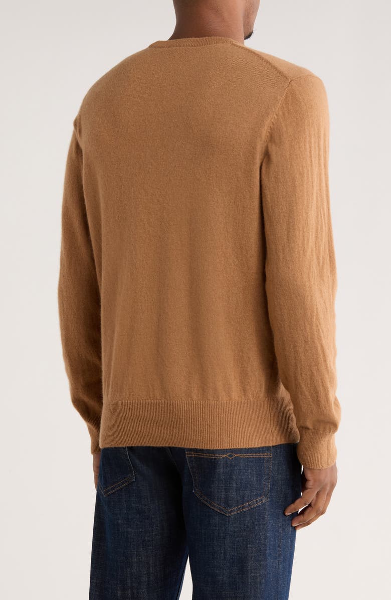 Rodd & Gunn Wool & Cashmere Crewneck Sweater, Alternate, color, Chestnut
