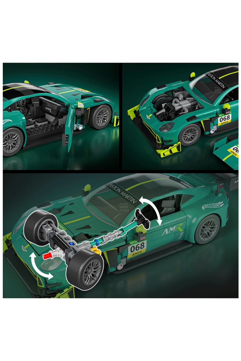 Kids' '24 Aston Martin Vantage GT3 Brick Shop Building Set, Alternate, color, GREEN