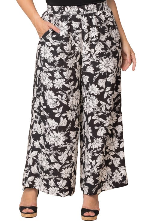 Eva Wide Leg Palazzo Pants