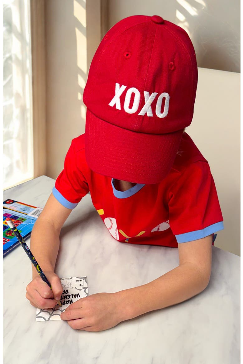 Baseball XO T-Shirt, Alternate, color, Red