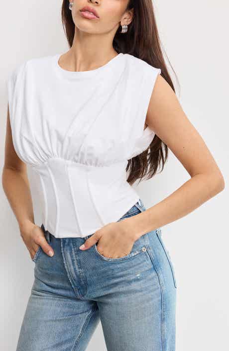 Good American Sleeveless Corset TOP