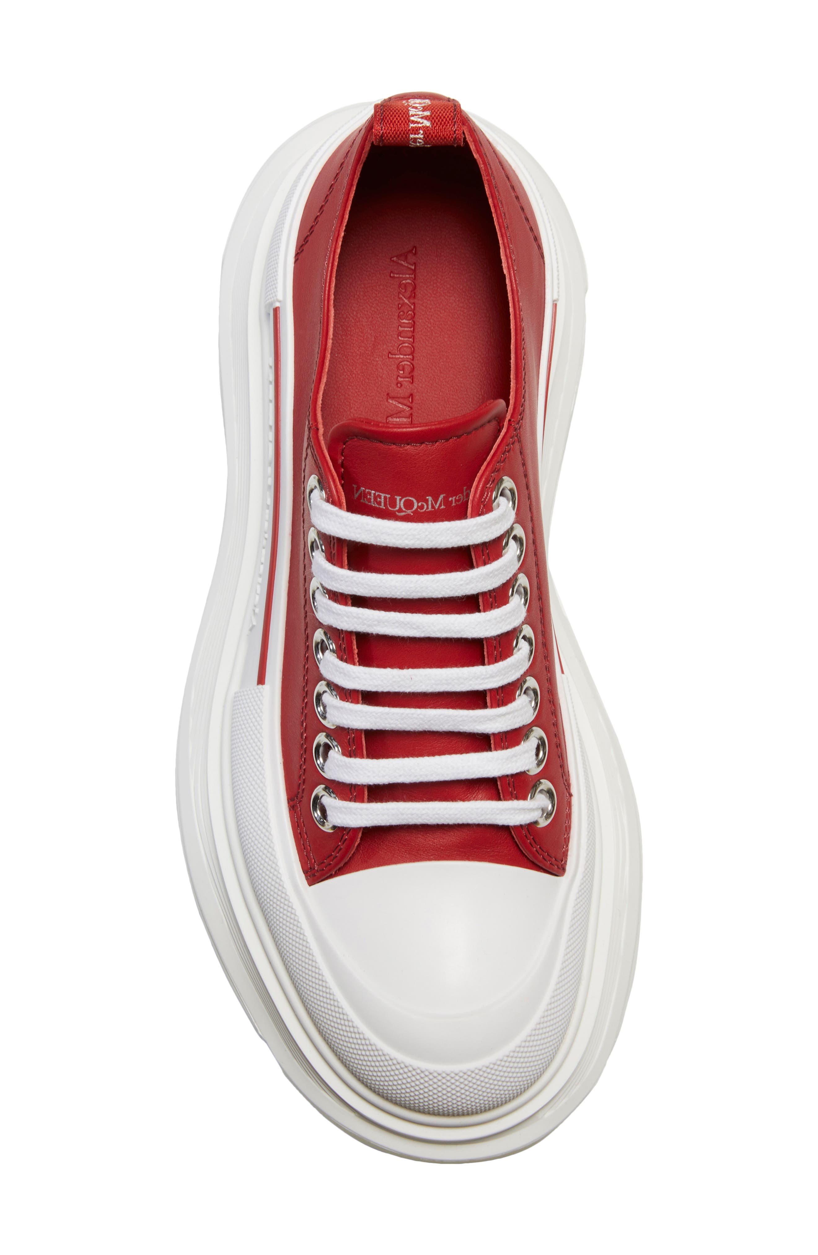 McQueen Alexander McQueen Tread Slick Low Top Sneaker, Alternate, color, 