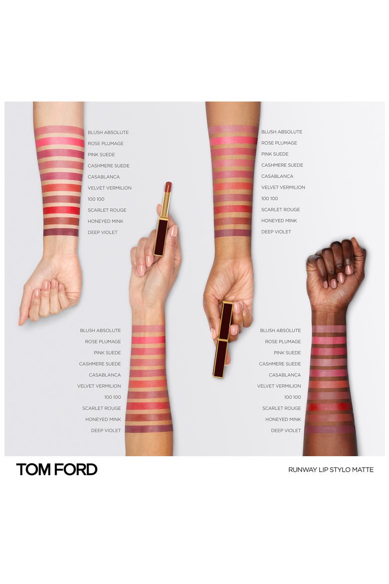 Runway Stylo Matte Lipstick, Alternate, color, VELVET VERMILION