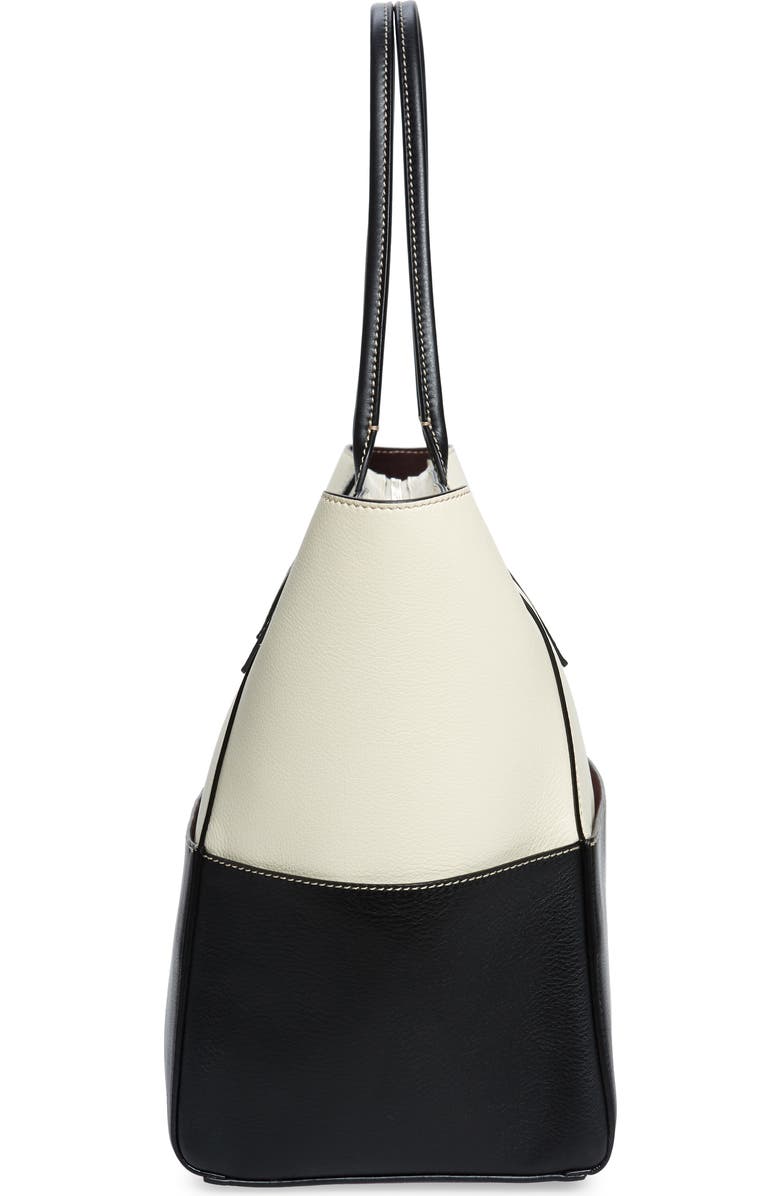 Métier London Small Incognito Cabas Leather Tote, Alternate, color,