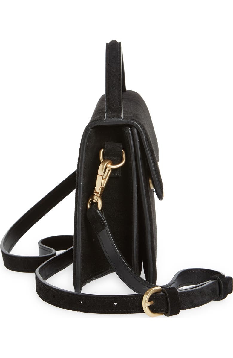 FRAME Le Signature Medium Leather Crossbody Bag, Alternate, color,