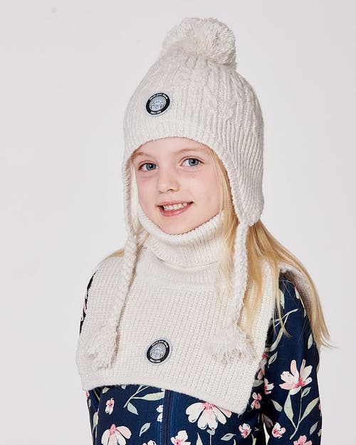 Deux Par Deux Baby Gender Inclusive Turtleneck Neckwarmer In Neutral