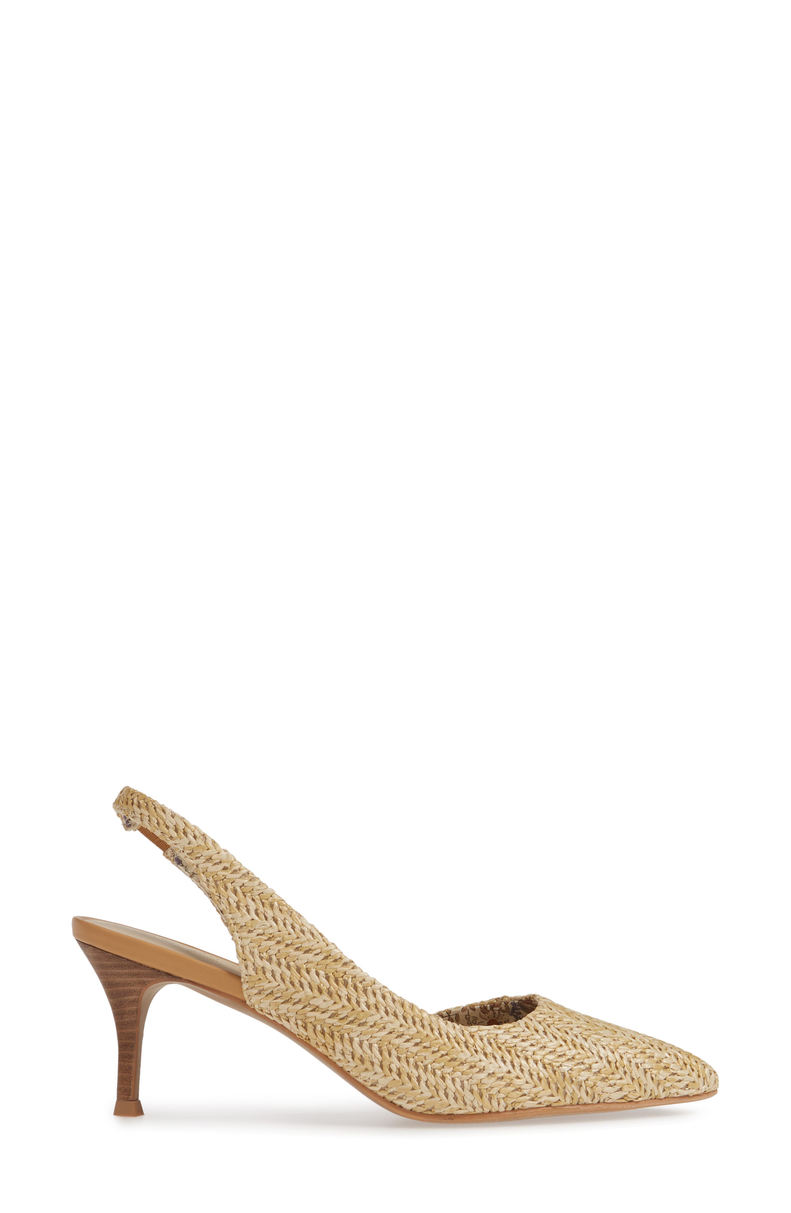 Seychelles Ornament Raffia Slingback Pump, Alternate, color, 