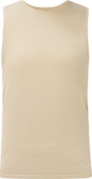 Sweaty Betty Athlete Mid Length Striped Performance Tank