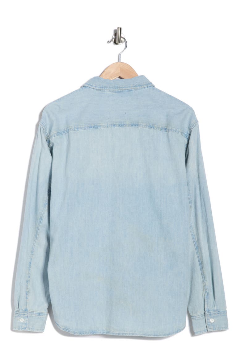 Soa Denim Shirt, Alternate, color, FREEFALL