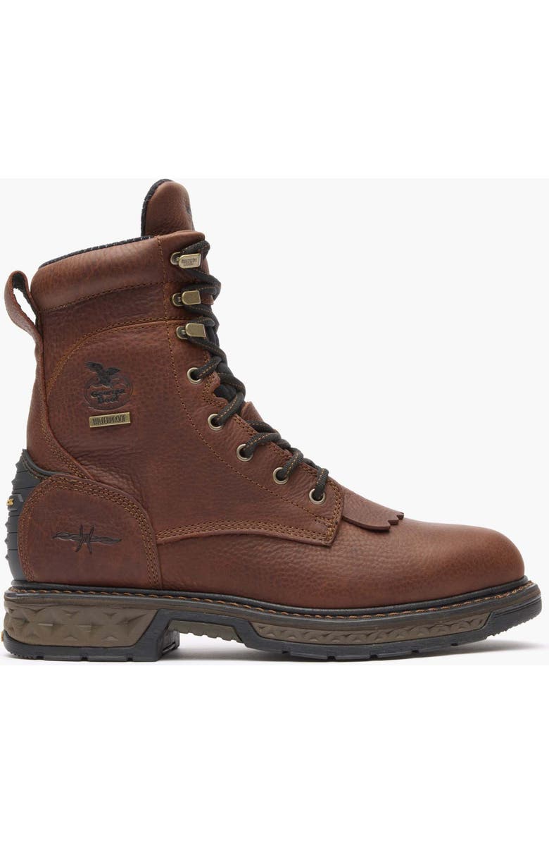 Georgia Boot Carbotec Lt Lacer Work Boot, Main, color, Brown