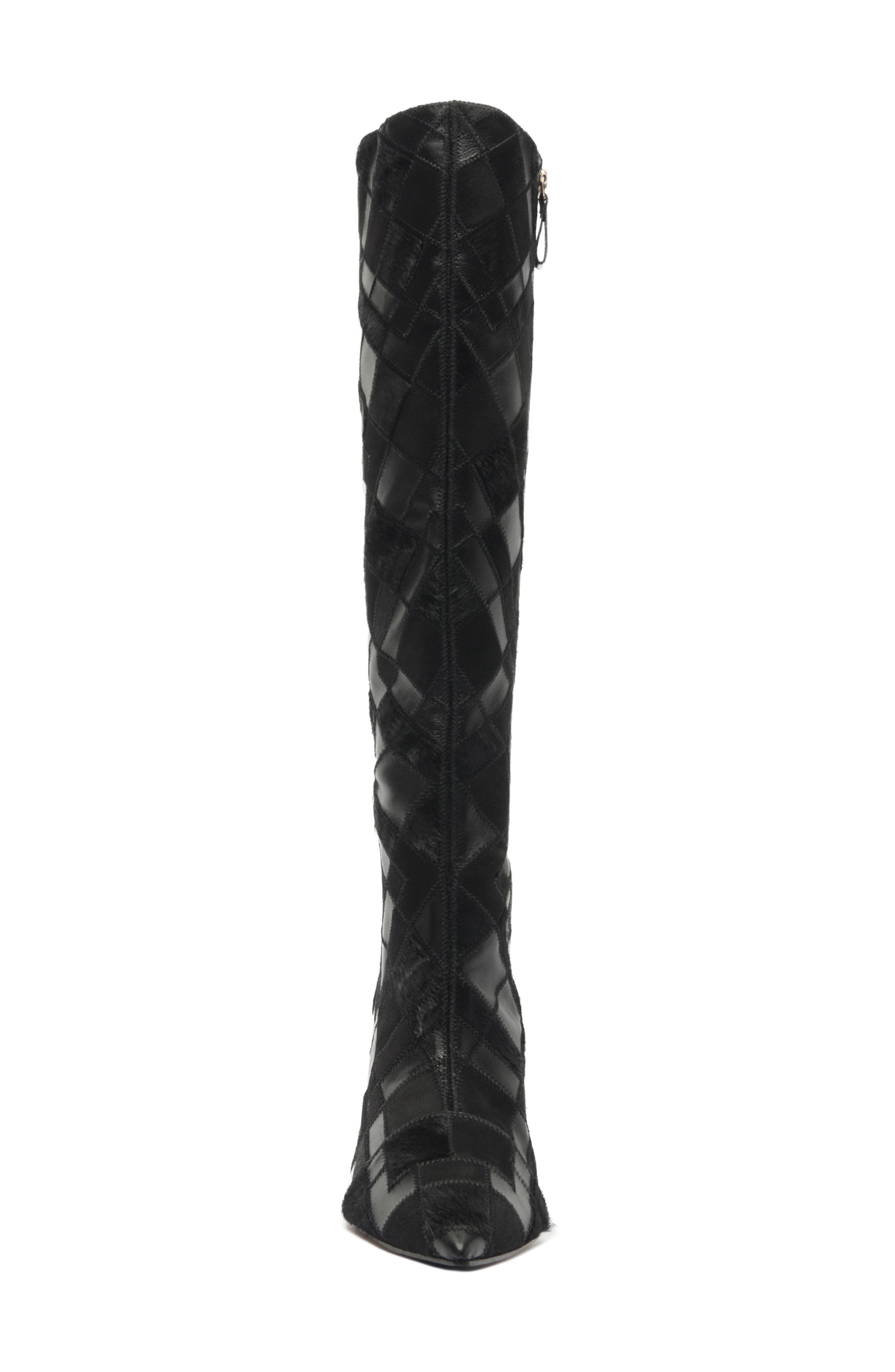 Annelise Knee High Boot, Alternate, color, BLACK
