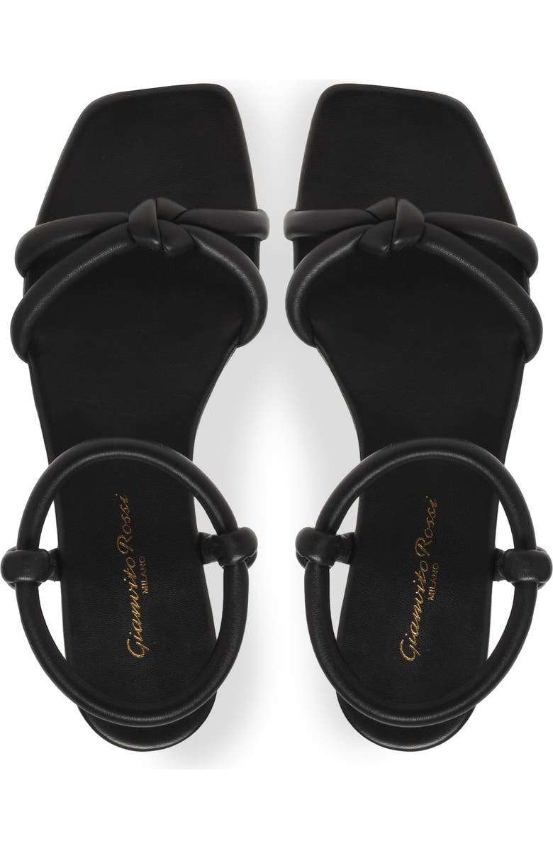 Gianvito Rossi Juno 05 Sandals, Alternate, color, Black