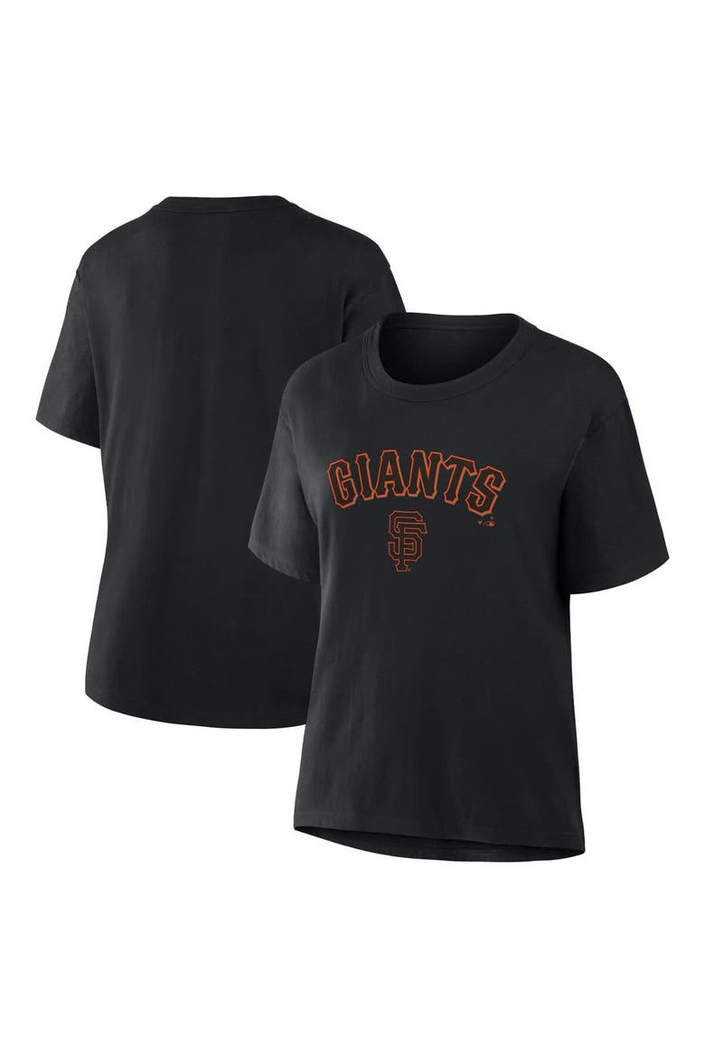Women's Fanatics Black San Francisco Giants Lockup Legacy T-Shirt, Alternate, color, Black