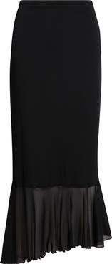 Loveappella Flounce Midi Skirt