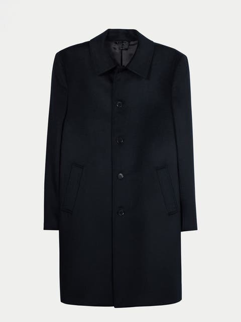 Single-breasted Cashmere Coat