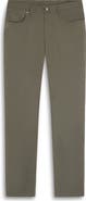 Bugatchi AeroTech Solid Five-Pocket Pants