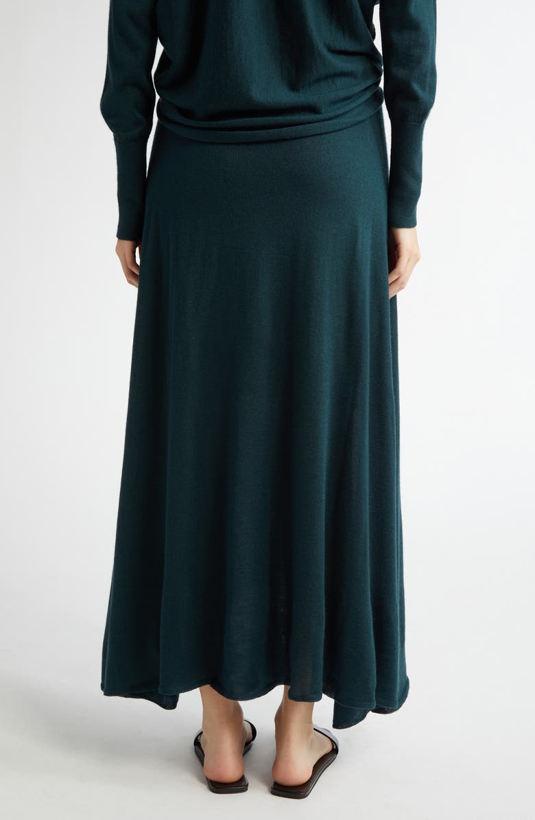 Johnstons of Elgin Superfine Cashmere & Silk Sweater Skirt, Alternate, color,