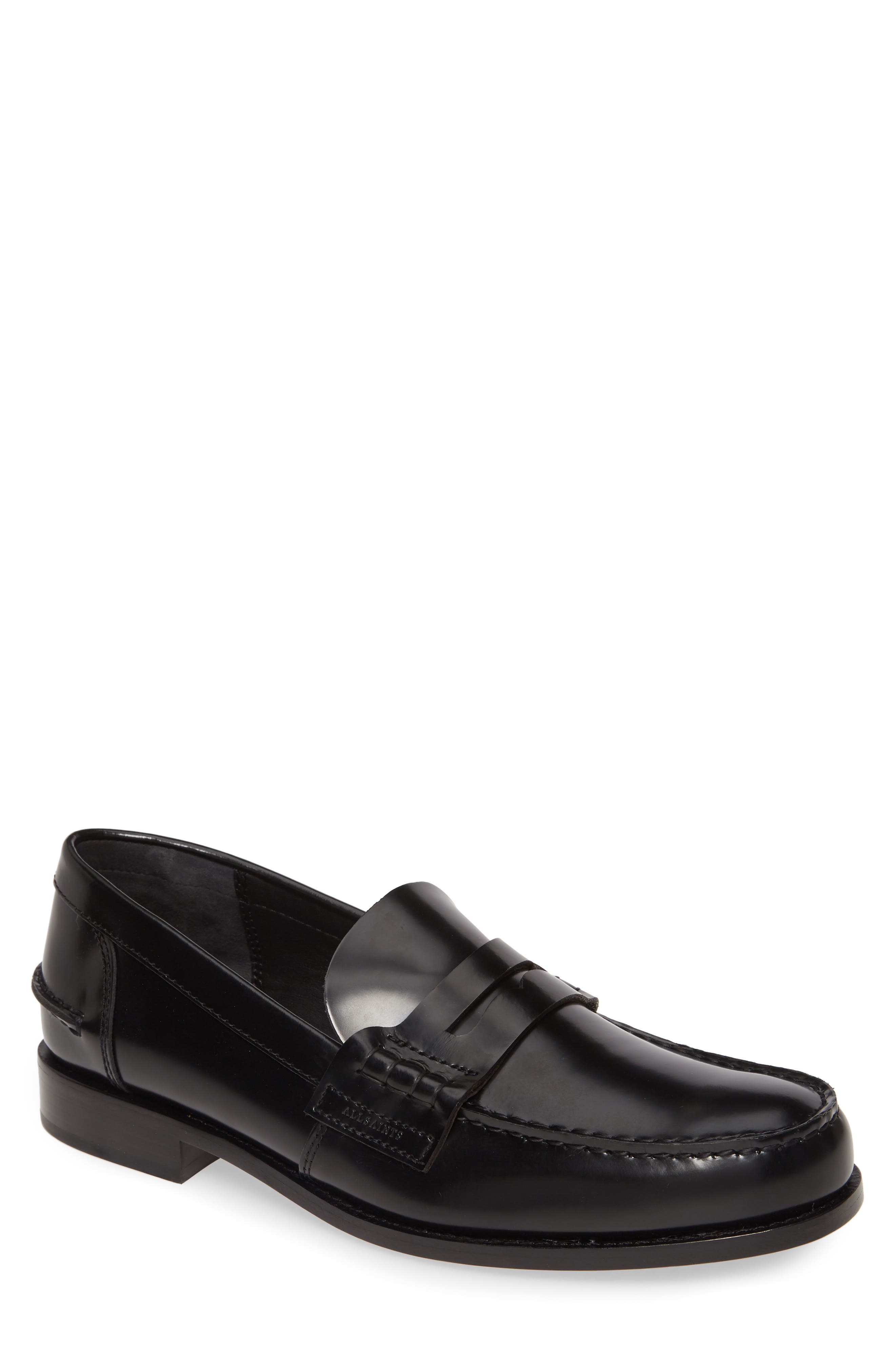 AllSaints Pelham Penny Loafer, Main, color, 