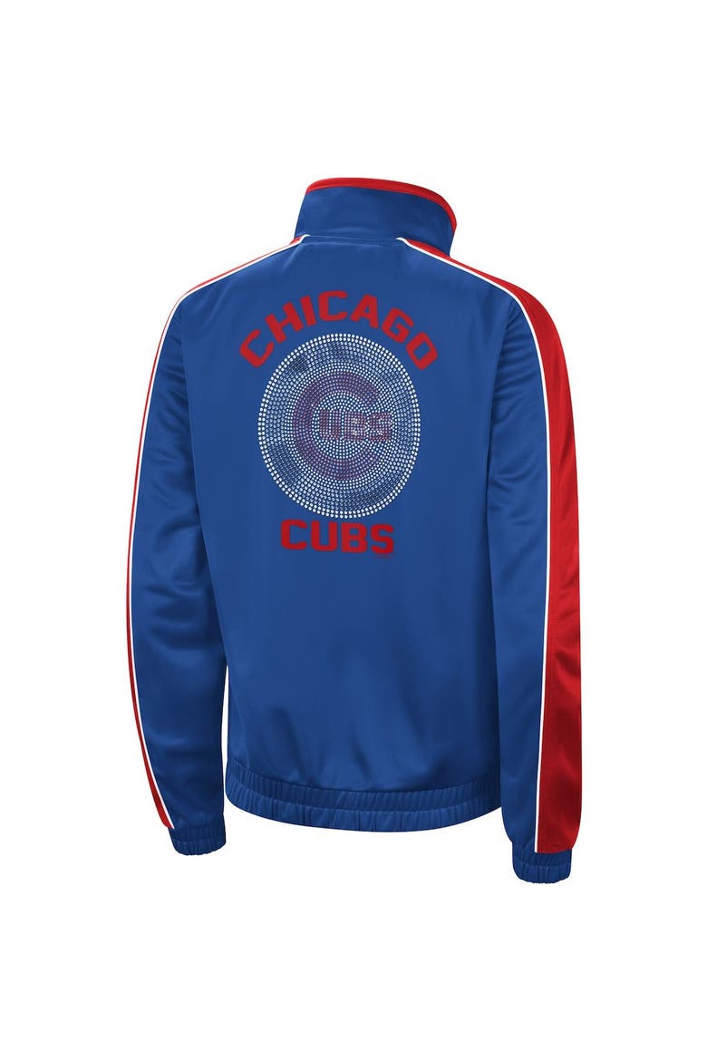 Women's G-III 4Her by Carl Banks Royal Chicago Cubs Gamer Full-Zip Track Jacket, Alternate, color, Royal