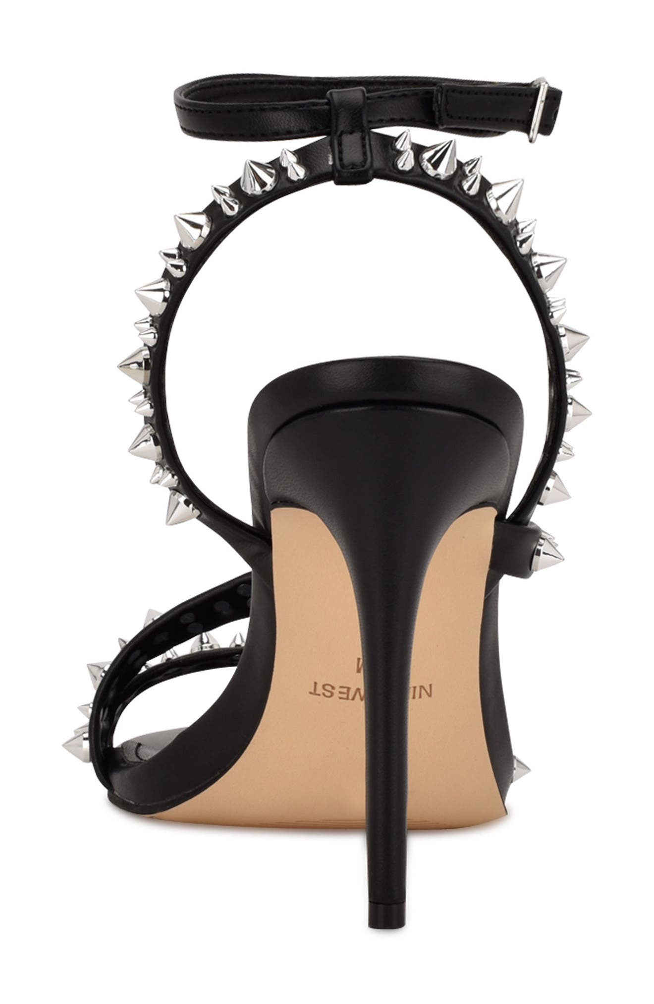 Nine West Mitz Ankle Strap Sandal, Alternate, color, 