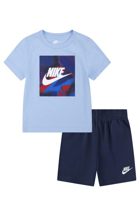 Kids' Club Express Logo Graphic T-Shirt & Shorts Set (Little Kid)