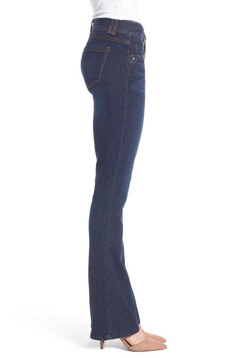 Ab-Solution Itty Bitty Bootcut Jeans (Nordstrom Exclusive), Alternate, color, BLUE