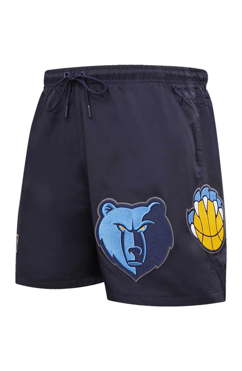 PRO STANDARD Men's Pro Standard Navy Memphis Grizzlies Classics Woven Shorts, Alternate, color, Navy