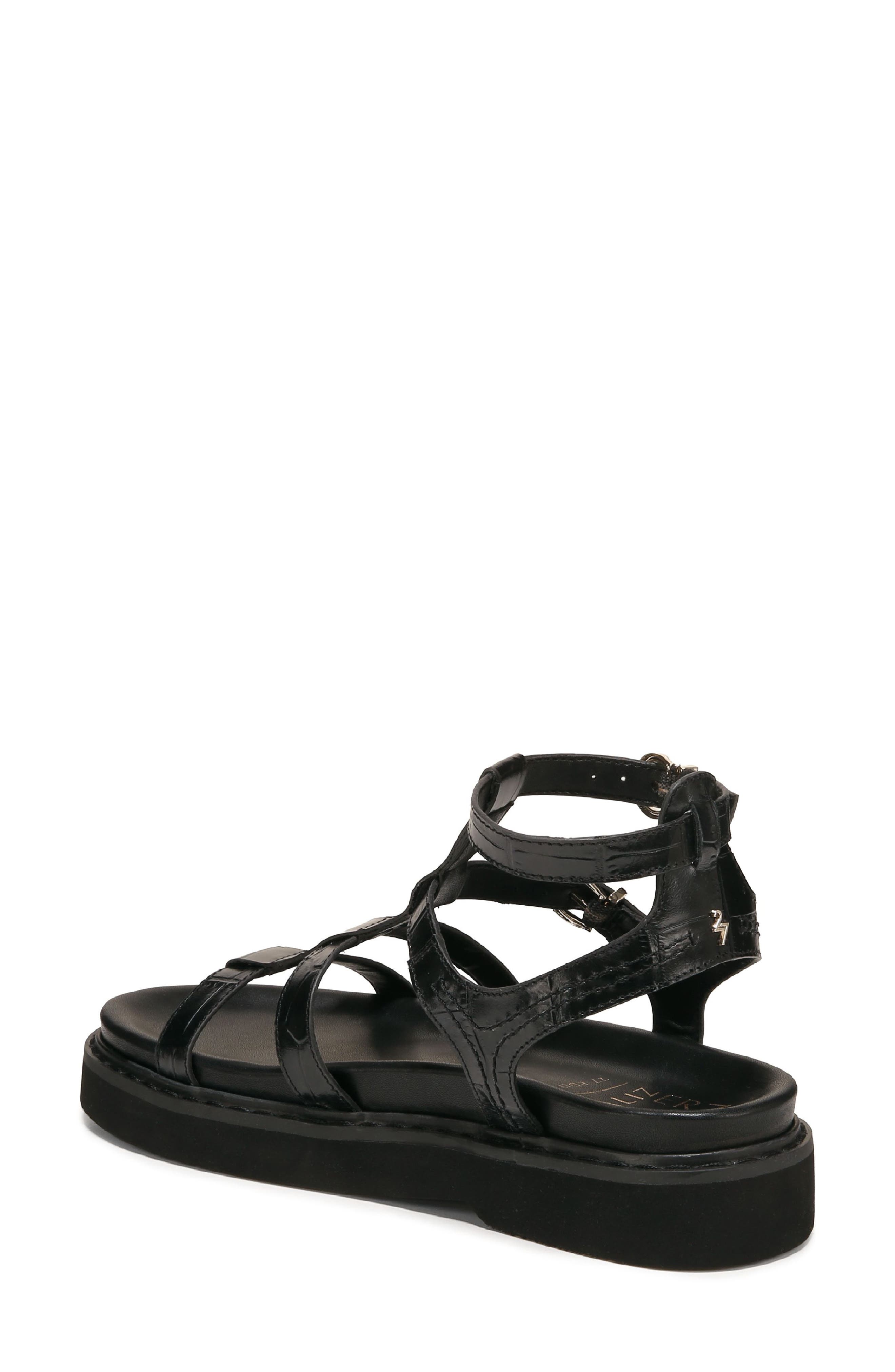 27 EDIT Naturalizer Lexie Ankle Strap Platform Sandal, Alternate, color, Black