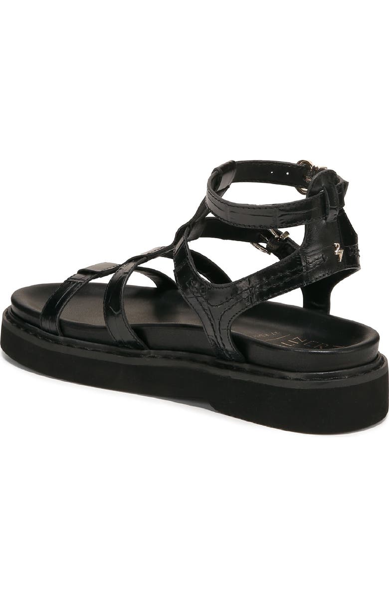 27 EDIT Naturalizer Lexie Ankle Strap Platform Sandal, Alternate, color, Black