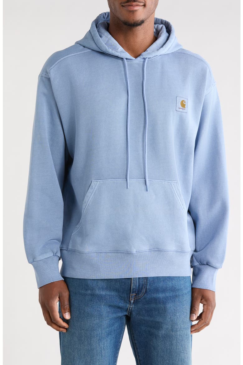 Nelson Hoodie, Main, color, GENTLE BLUE GARMENT DYED