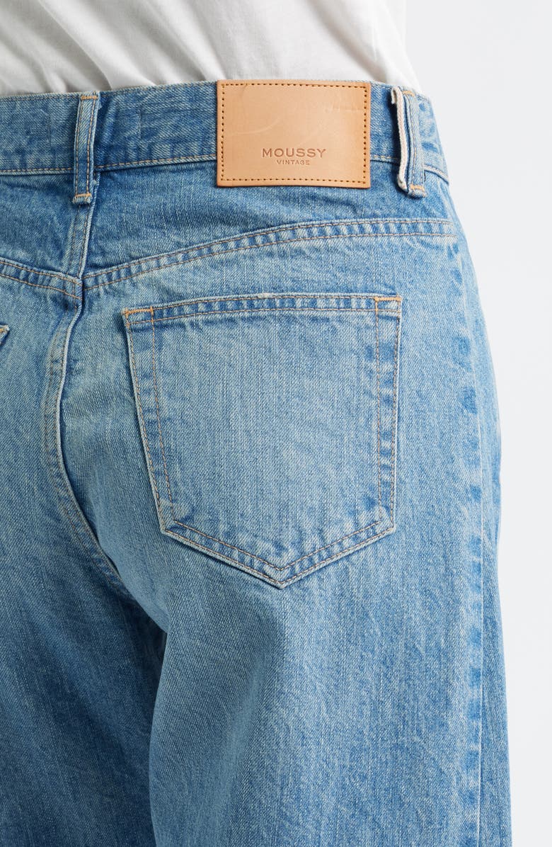 MOUSSY VINTAGE Bayard Wide Leg Jeans, Alternate, color, Blue
