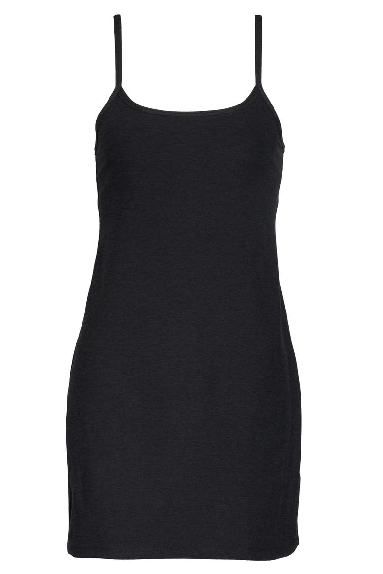 Essential Space Dye Dress, Alternate, color, DARKEST NIGHT