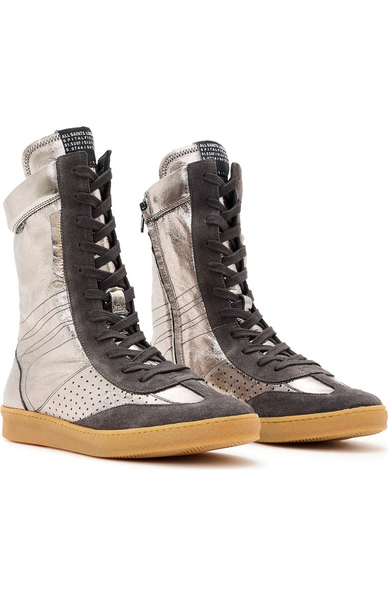 AllSaints Louise High Top Sneaker, Main, color,