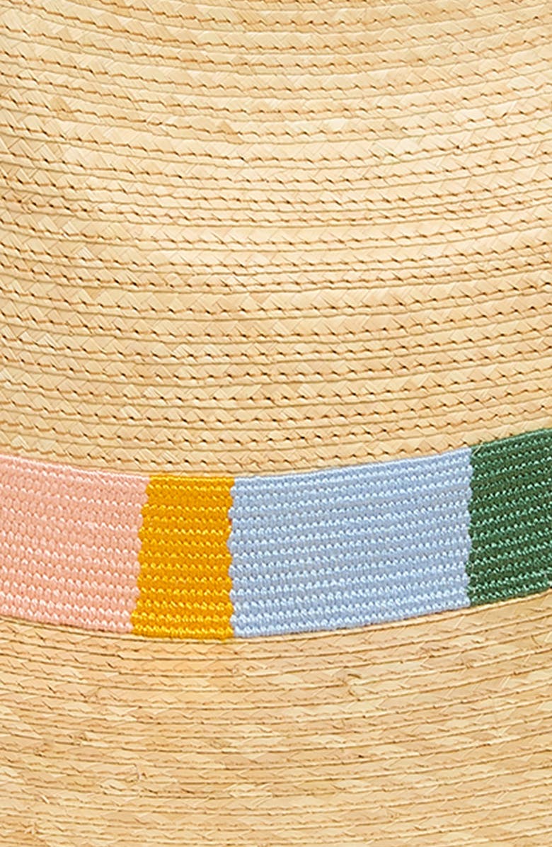 Sunshine Tienda Clara Palm Straw Sun Hat, Alternate, color, Natural