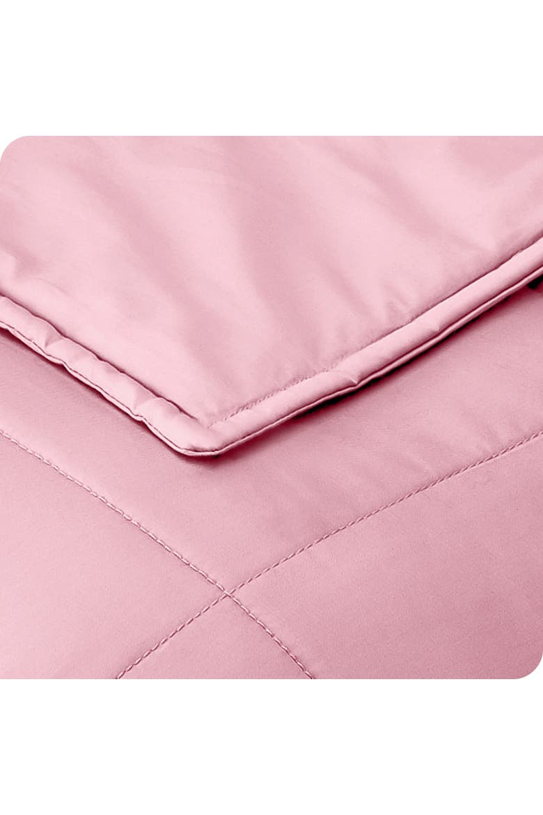 Cotton Weighted Blanket, Alternate, color, Light Pink