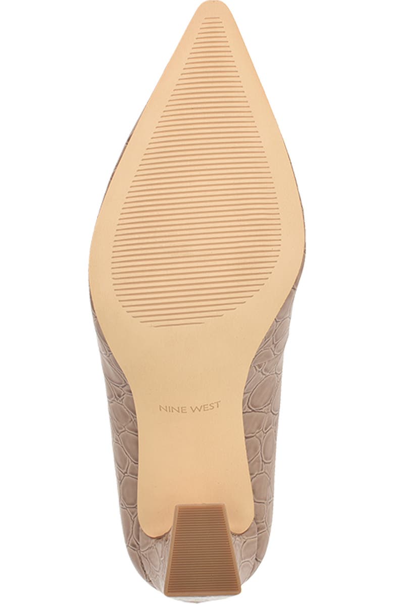 Nine West Tamant Pointed Toe Pump, Alternate, color, Light Natural