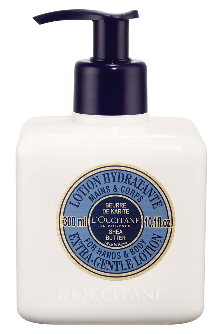Shea Butter Extra-Gentle Lotion for Hands and Body, Main, color, NO COLOR