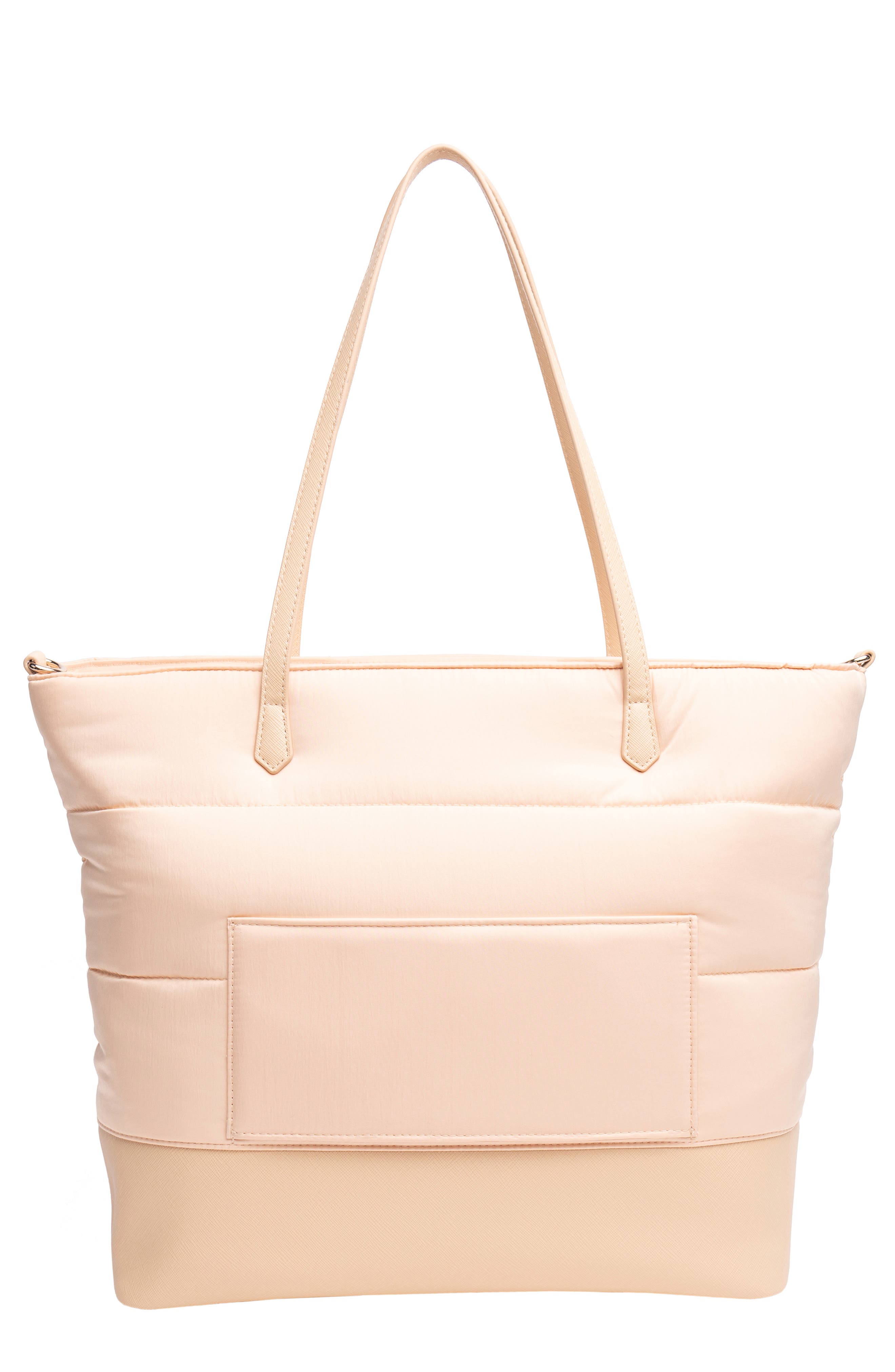 The Carry-All Quilted Tote, Main, color, BEIGE