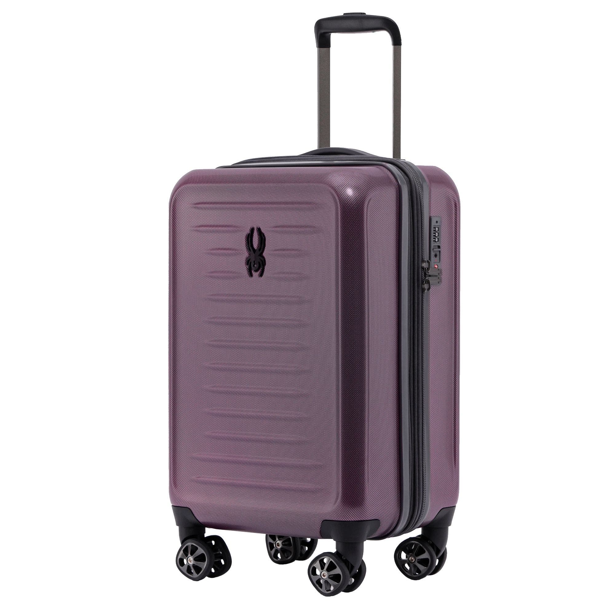 Spyder Rails 2 Piece Luggage Set, Alternate, color, Burgundy