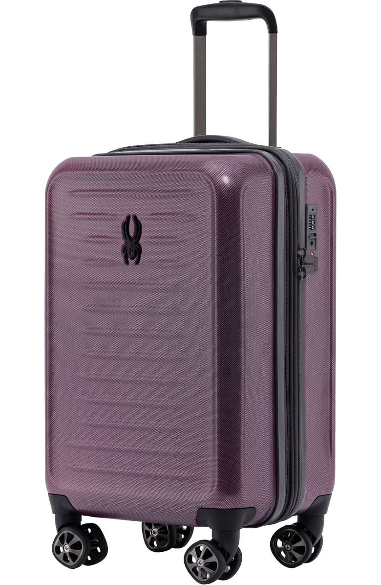 Spyder Rails 2 Piece Luggage Set, Alternate, color, Burgundy