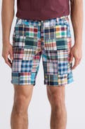 Vintage 1946 Patchwork Madras Flat Front Shorts