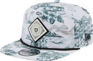 New Era Men's New Era  White Las Vegas Raiders Adventure Golfer Snapback Hat